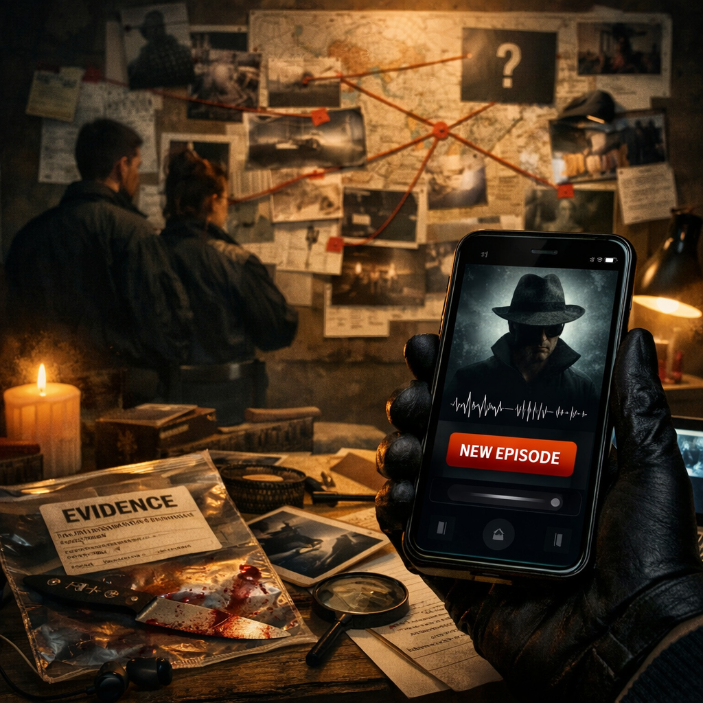 create an image with no text for Subscribe to Mercer Mysteries and get the next episode delivered as the investigation unfolds Stay close to the evide